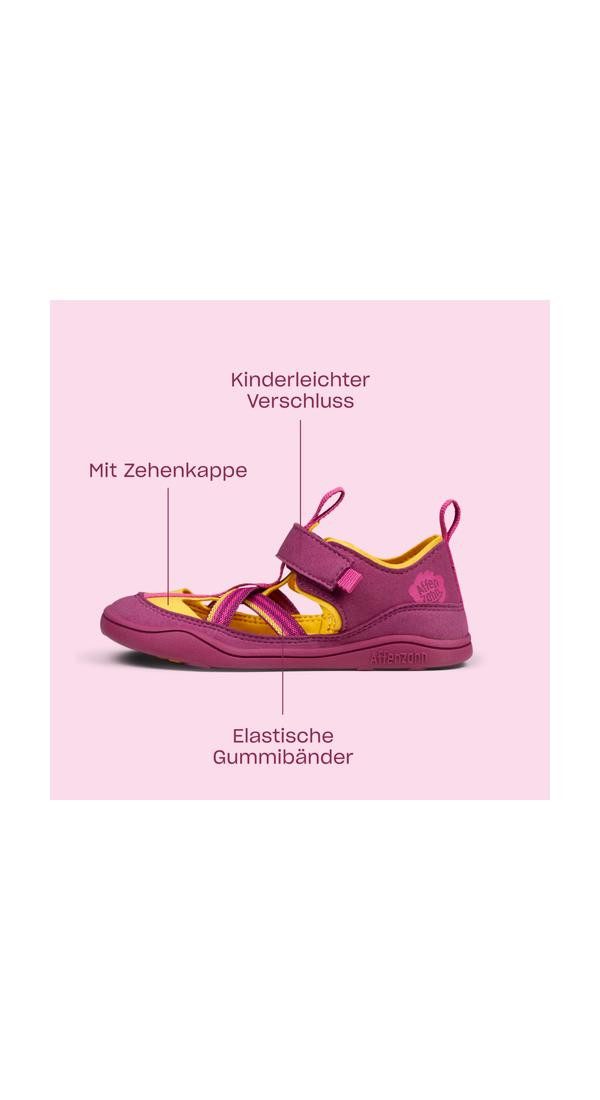 Affenzahn Vegan Breezy Sandale nach Barfußschuhprinzip
