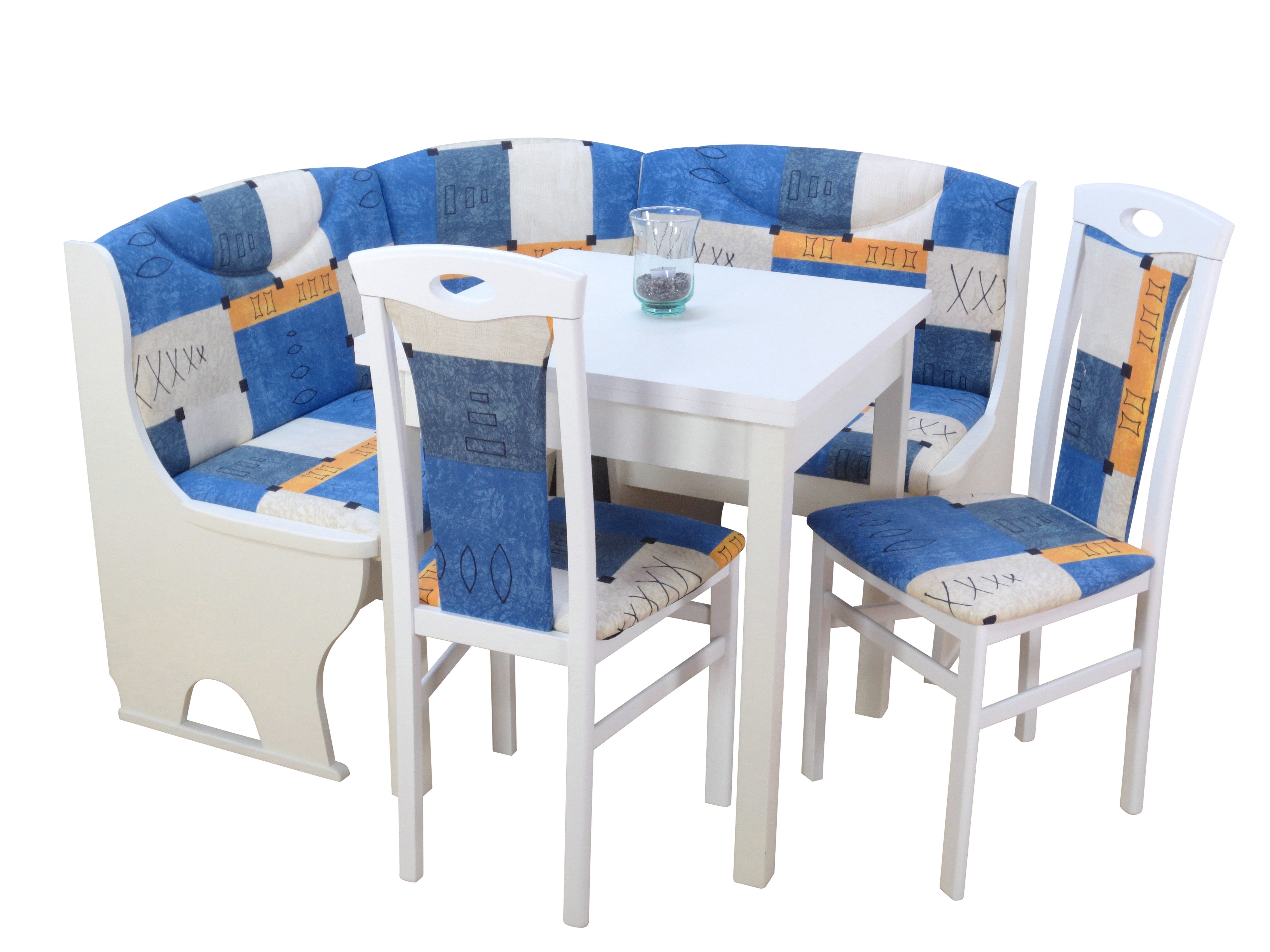 moebel-direkt-online Eckbankgruppe 4tlg. Eckbankgruppe, Stellmaß 125x125 cm günstig online kaufen