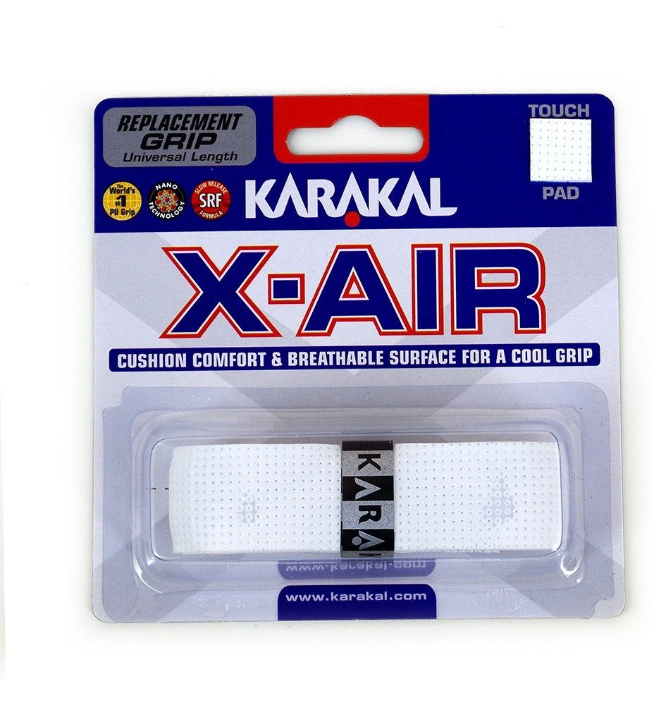 Karakal Griffband Basisband X-Air (hohe Schweißabsorption) 1.6mm weiss - 1 Stück