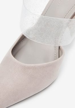 Next Forever Comfort Spitze transparente Pantoletten Sandalette (1-tlg)