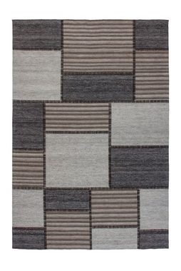 Teppich Phoenix 112, Kayoom, rechteckig, Höhe: 6 mm, Dezenter Jacquard-Teppich, Flachflor, Aus pflegeleichten Materialien