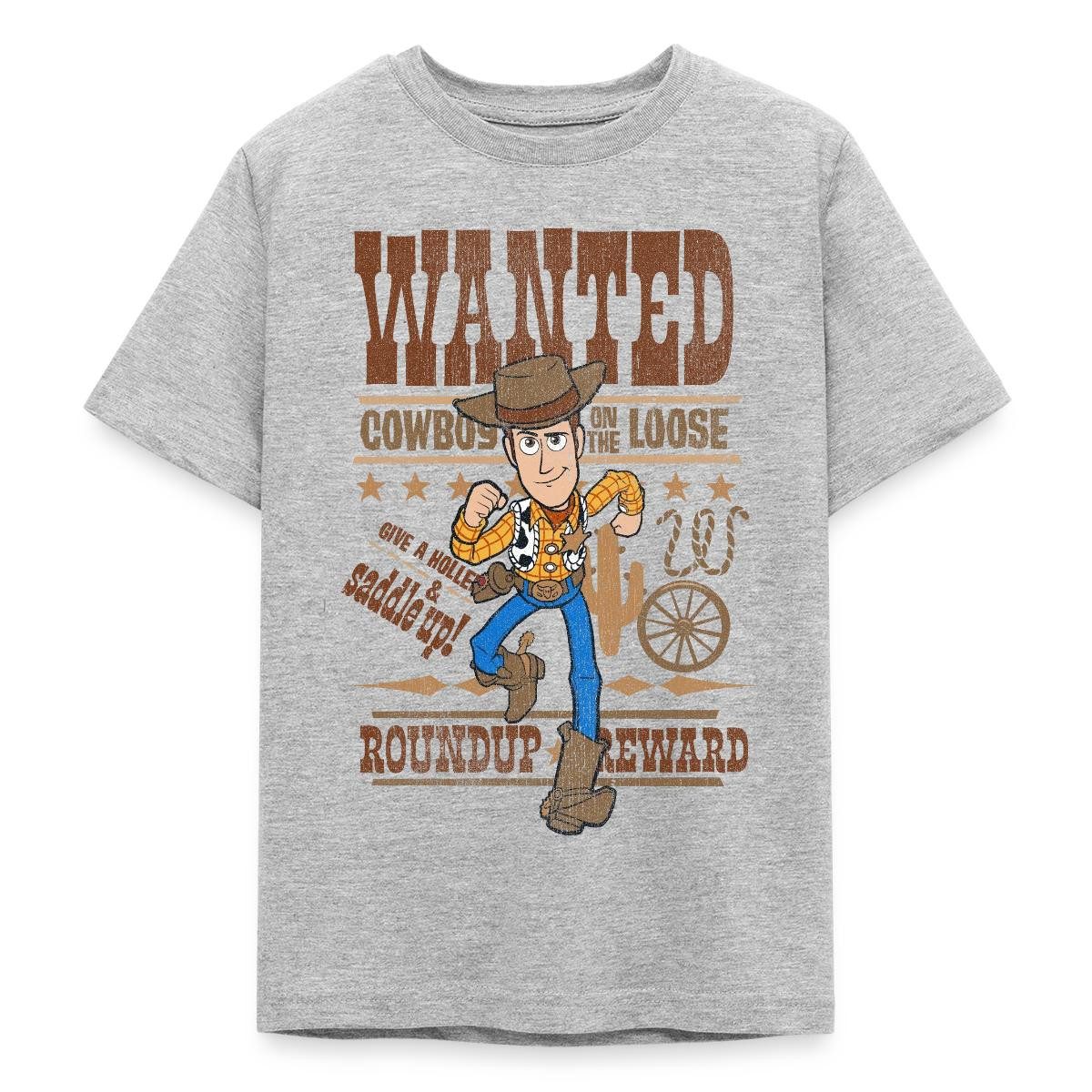 Spreadshirt T-Shirt Toy Story Woody Gesucht Teenager T-Shirt (1-tlg)