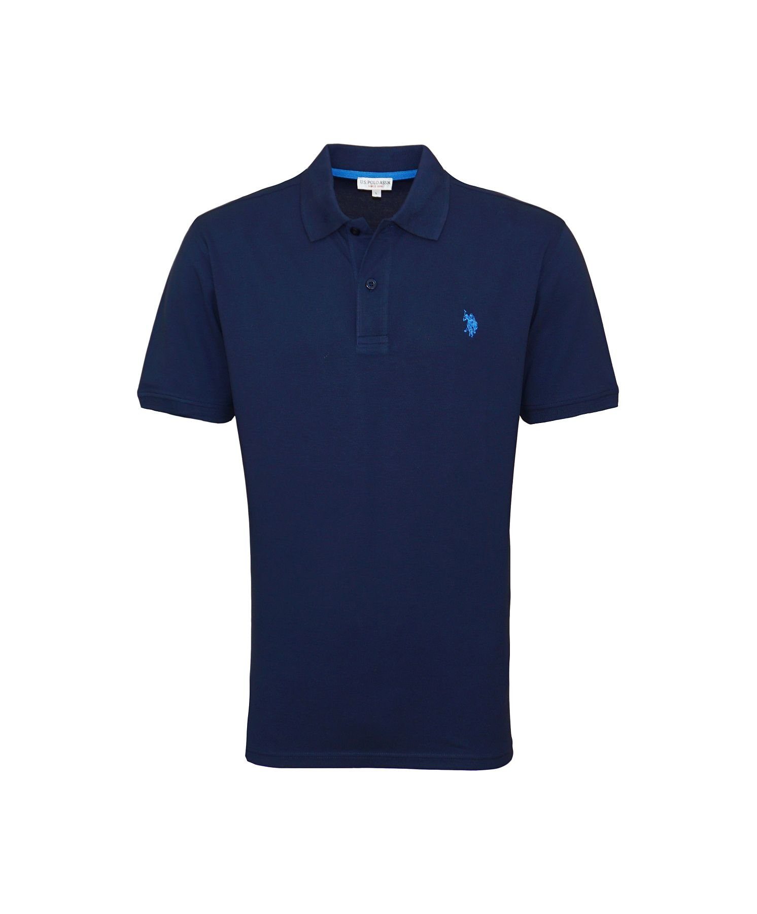 U.S. Polo Assn Poloshirt Shirt Poloshirt Basic Polo Shortsleeve (1-tlg) dunkelblau
