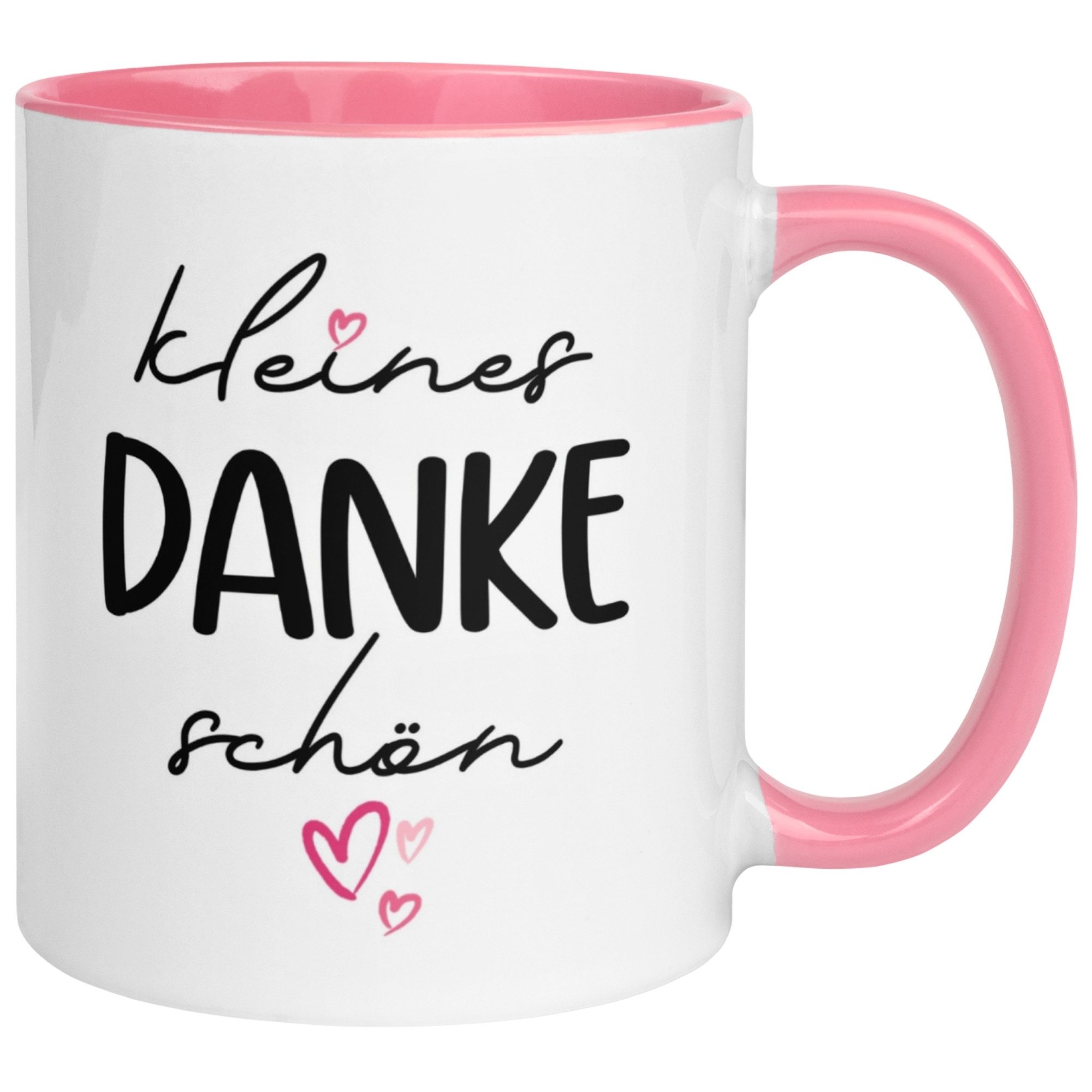 Momentals Tasse Danke – „Kleines Dankeschön“ – Dankeschön Geschenk Kollegin Lehrerin, Gratis Versand · Links-&Rechtshänder · Spülmaschinenfest