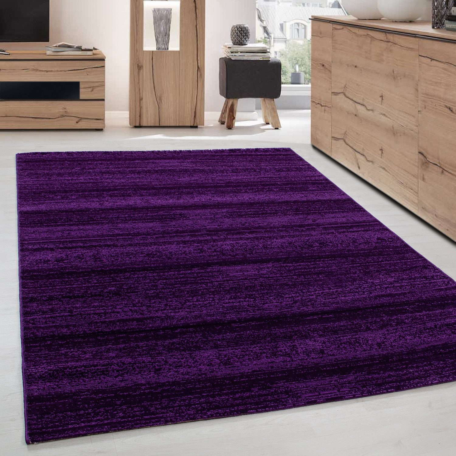 Carpettex Designteppich Unicolor - Einfarbig, Läufer, Höhe: 6 mm, Modern Ku günstig online kaufen