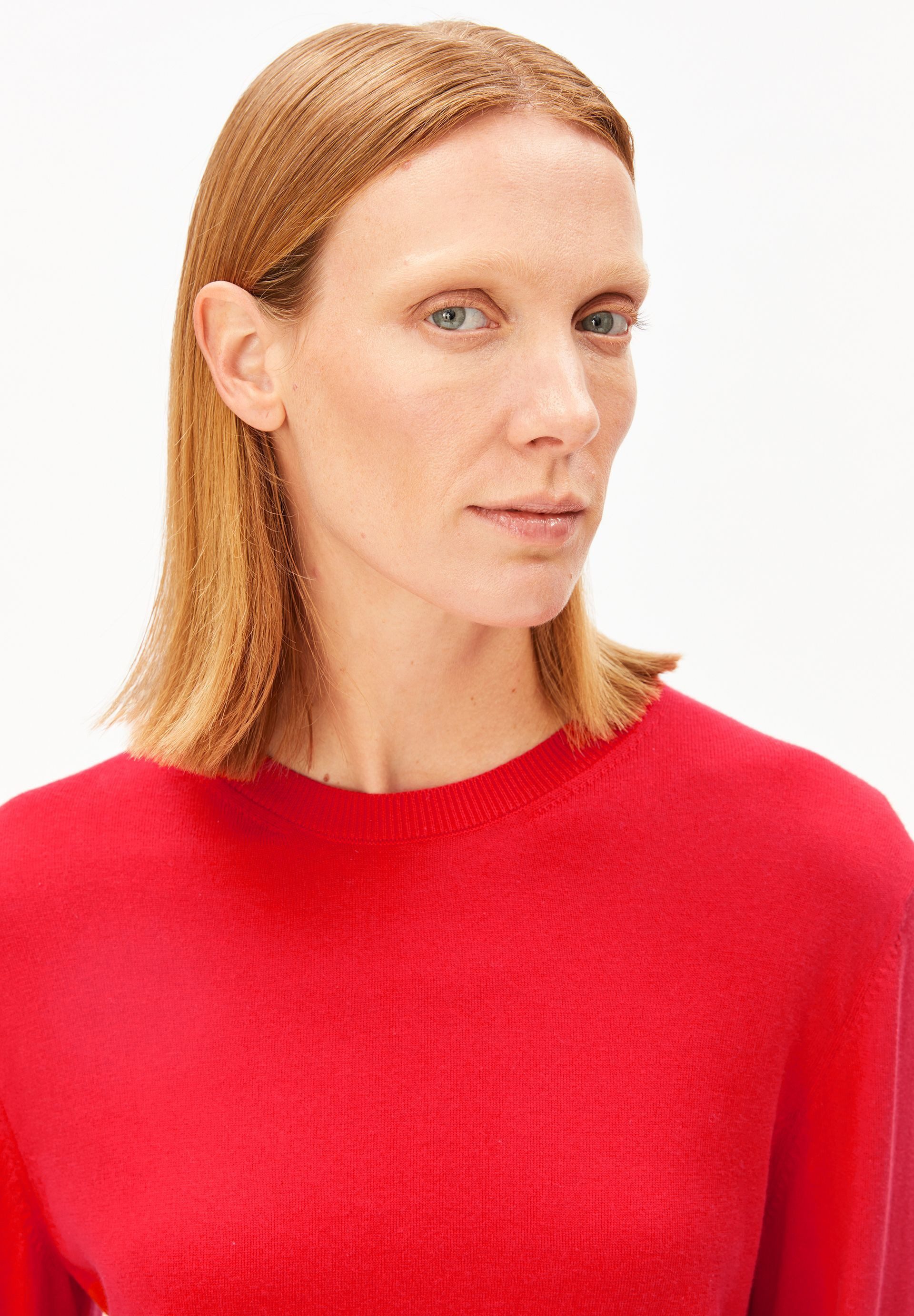Armedangels Strickpullover FINE KNIT Pullover aus TENCEL™ Modal Mix Regular Fit