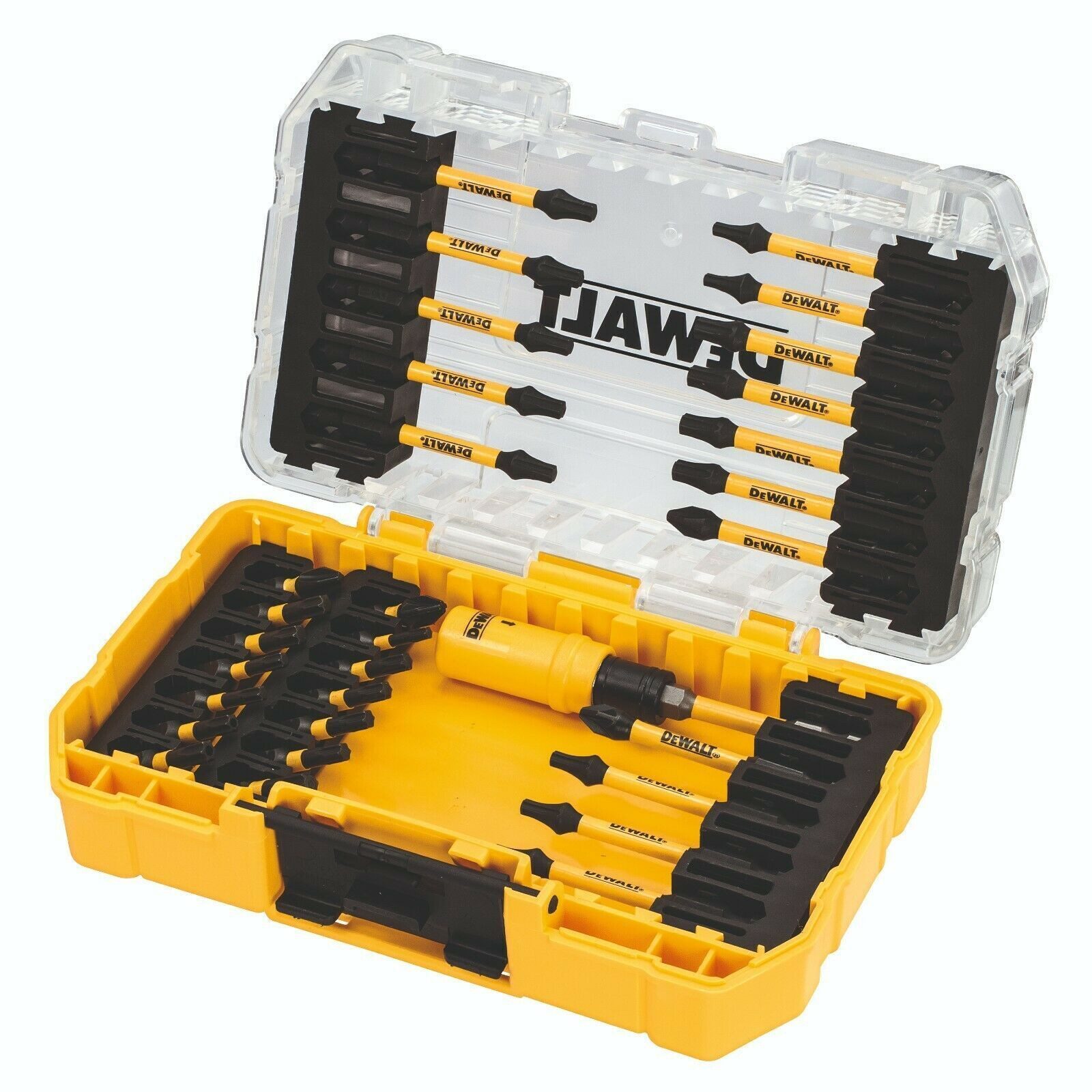 Stanley by Black & Decker Bit-Set Dewalt 31-tlg. Schrauber-Bit-Set Flextorq günstig online kaufen