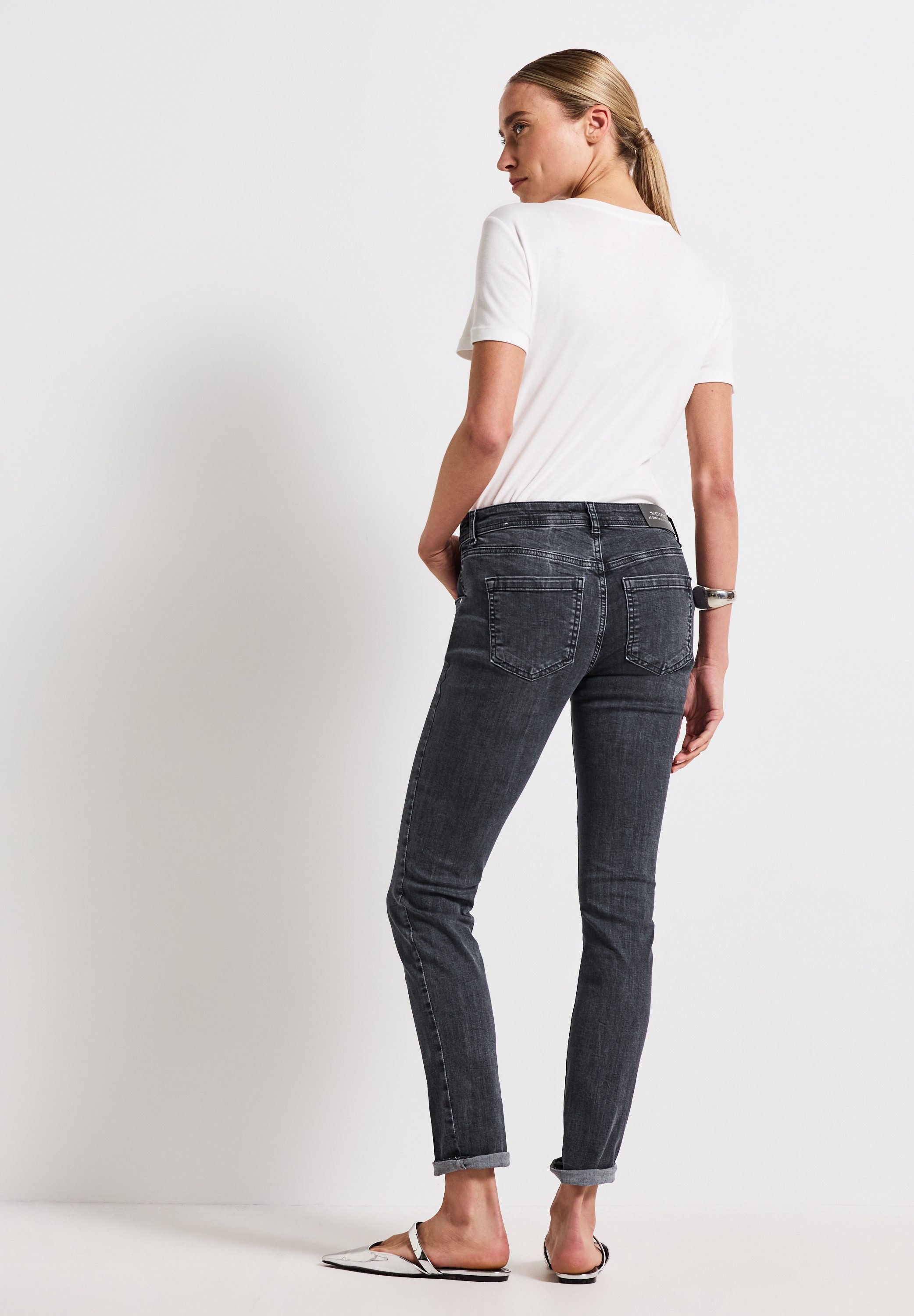 STREET ONE Regular-fit-Jeans Style Jane im Five-Pocket Style