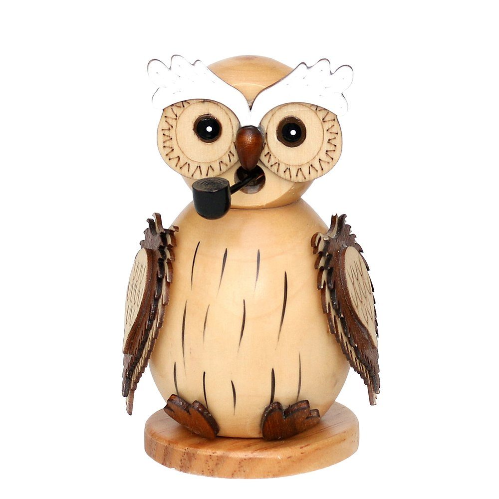 Holz-Räucherfigur Pinguin - Niedliche Räuchermännchen Deko Ca. 14 Cm