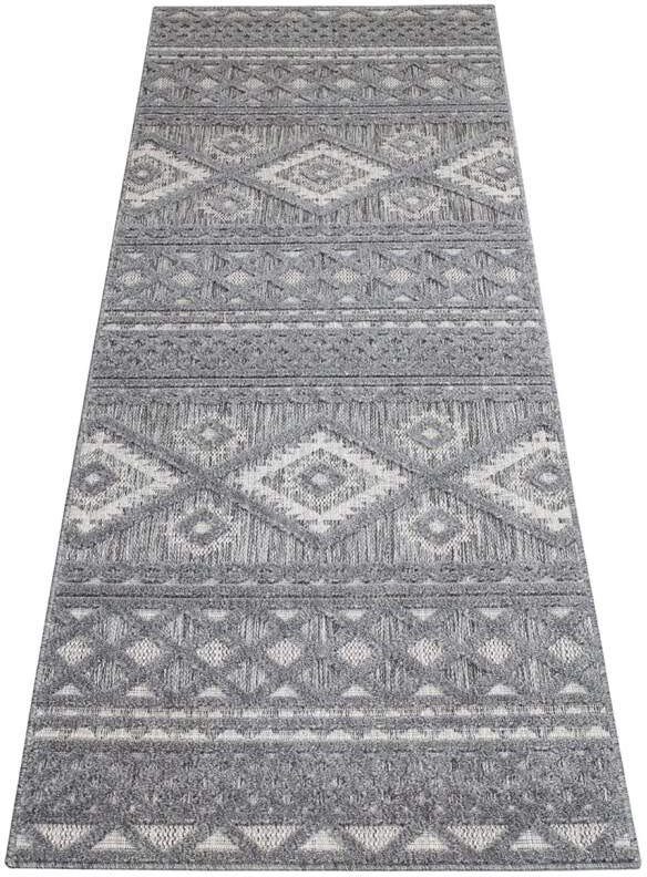Carpet City Teppich In-& Outdoorteppich Santorini 435, 3D-Effekt, Boho-Look günstig online kaufen