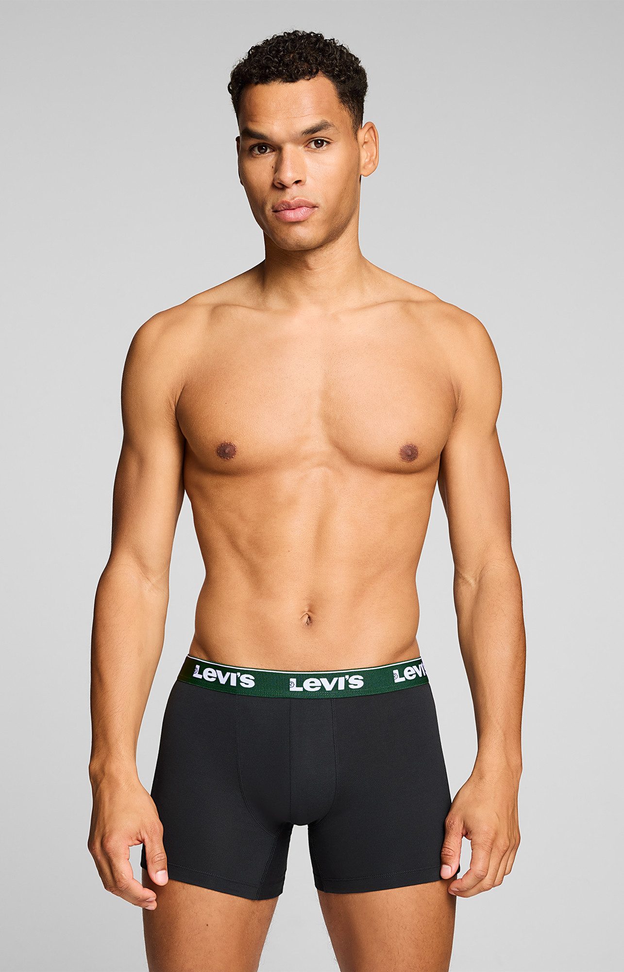 Levi's® Boxershorts LEVIS MEN REPEAT LOGO BOXER BRIEF 3P (3er Pack)