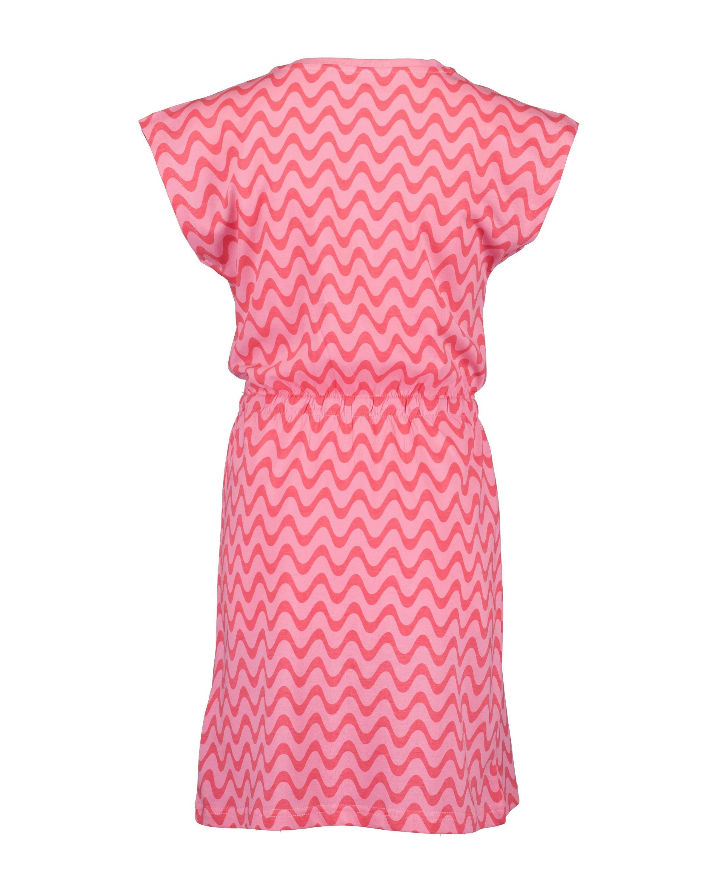 Blue Seven Jerseykleid Blue Seven Mädchen Sommerkleid kurzarm mit Bindeband