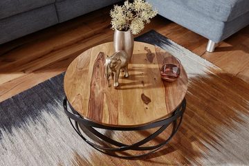 KADIMA DESIGN Couchtisch Wohnzimmertisch Holz Massiv Sofatisch Tisch