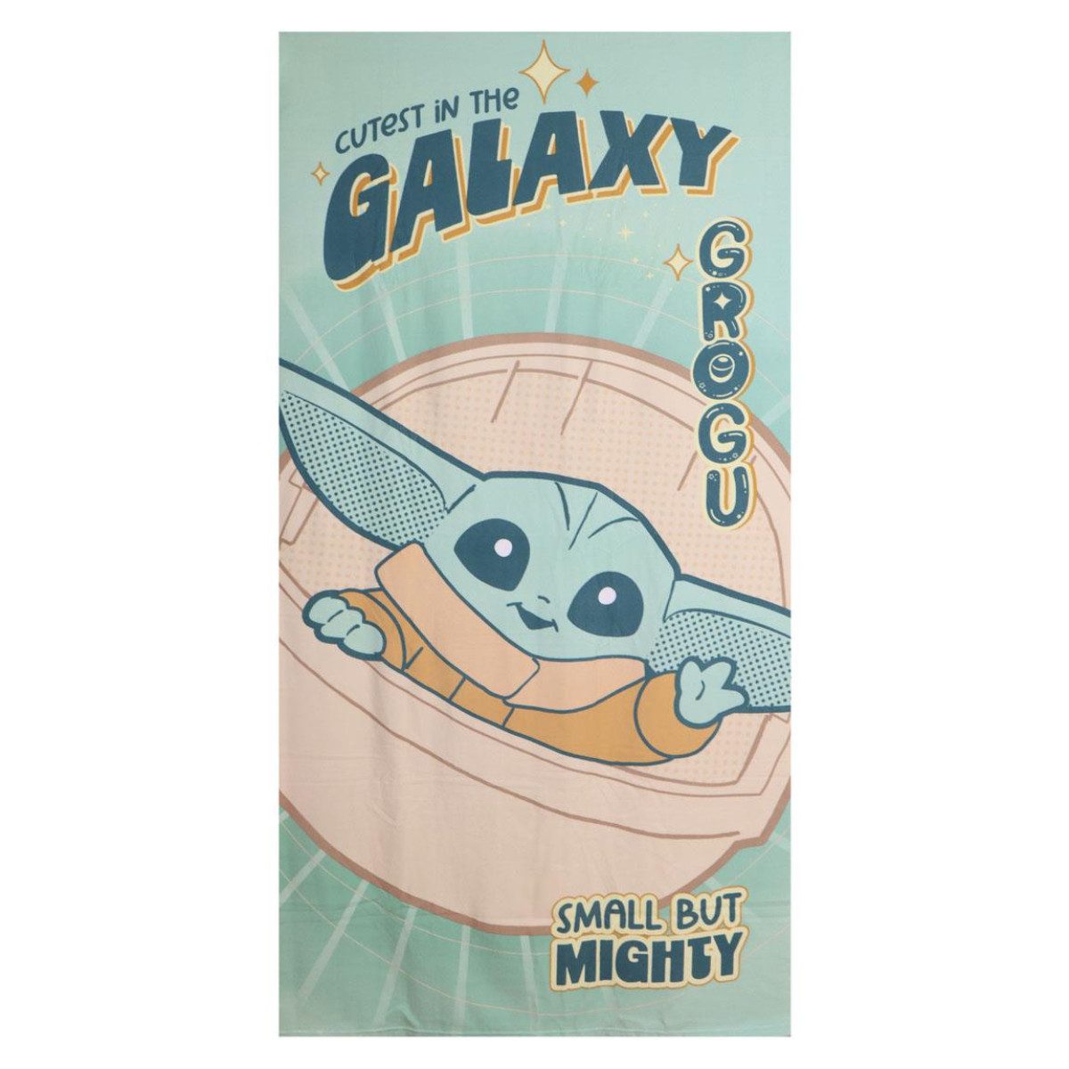 Star Wars Strandtuch The Mandalorian Polyester Strandtuch 90 × 180 cm 250 gsm