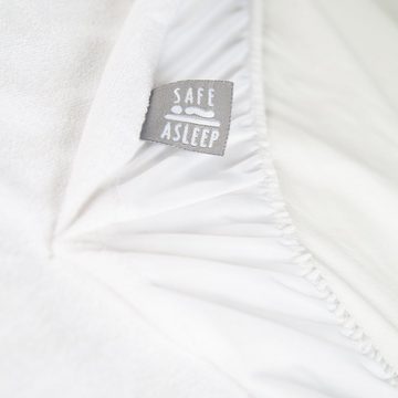 Matratzenschutzbezug safe asleep, in weiß roba®, Matratzenschoner mit Feuchtigkeitsschutz