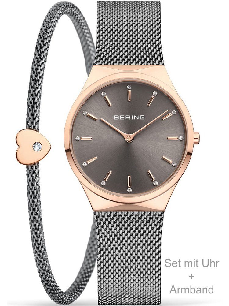 Bering Quarzuhr Bering 12131-369-GWP Damen Classic 30mm 3ATM