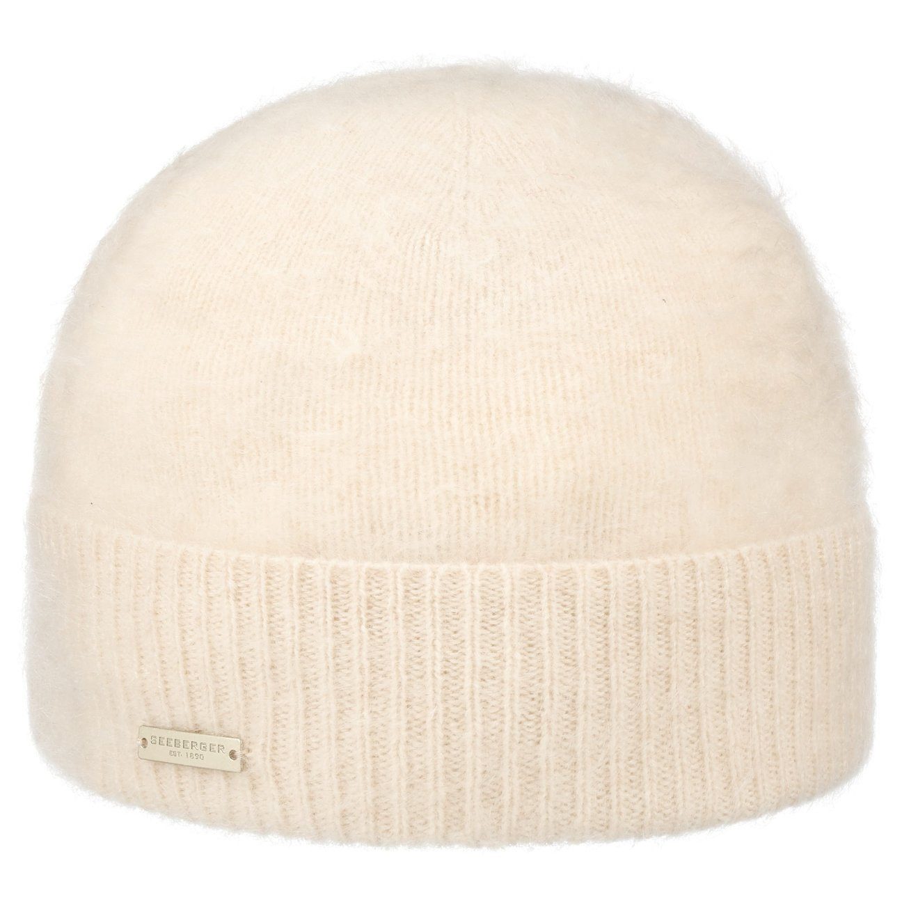 Seeberger Beanie (1-St) Wollmütze mit Umschlag