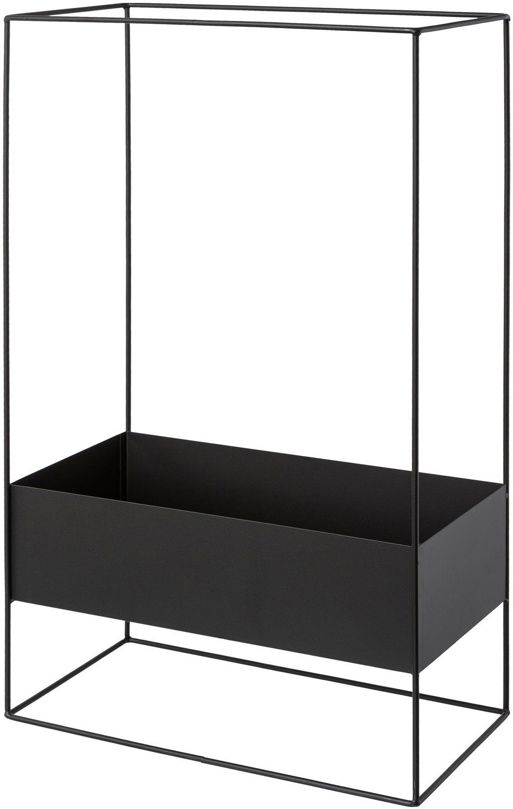 Creativ deco Pflanzschale Lupus, Weihnachtsdeko (Set, 2 St), eckige Ausführung