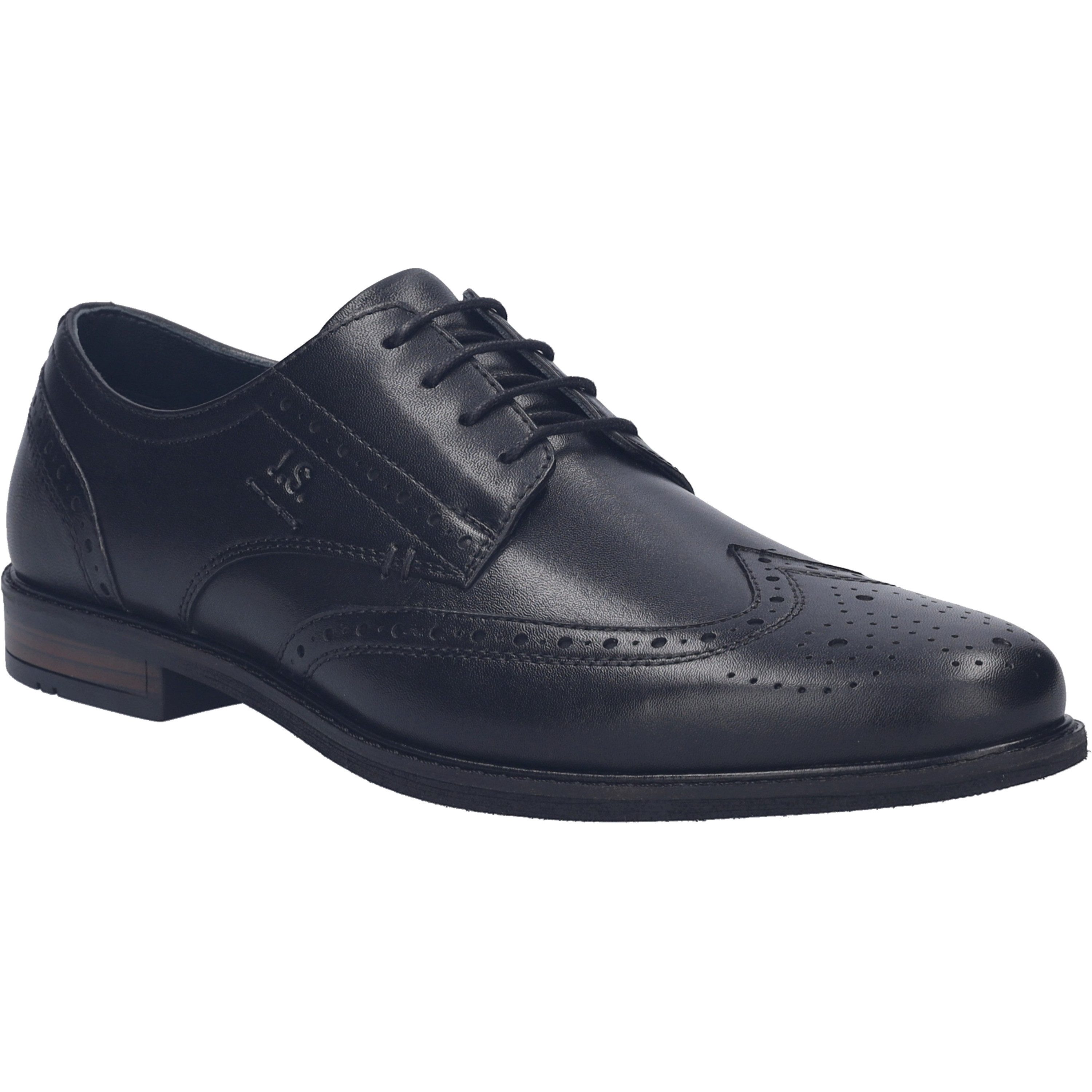 Desmond 02, schwarz Schnürschuh