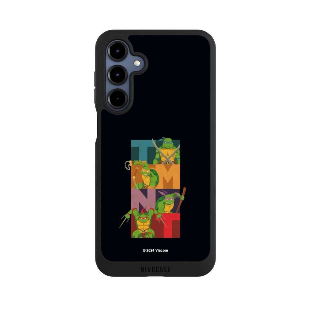 NIVOCASE Handyhülle Teenage Mutant Ninja Turtles Offizielles Lizenzprodukt Fanartikel, Samsung Galaxy A16 5G Handyhülle Hülle NIVOpure Case Schwarz
