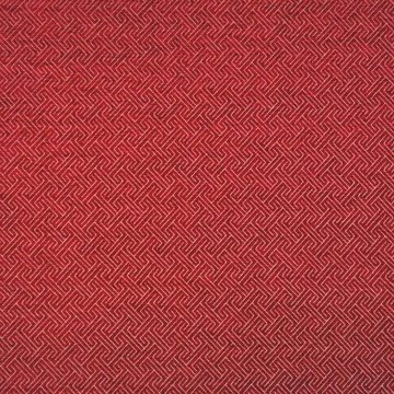 Stofferia Stoff Polsterstoff Chenille Onix Rot, Breite 280 cm, Meterware