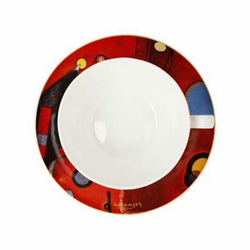 Goebel Tasse Kandinsky - Schweres Rot, Fine Bone China