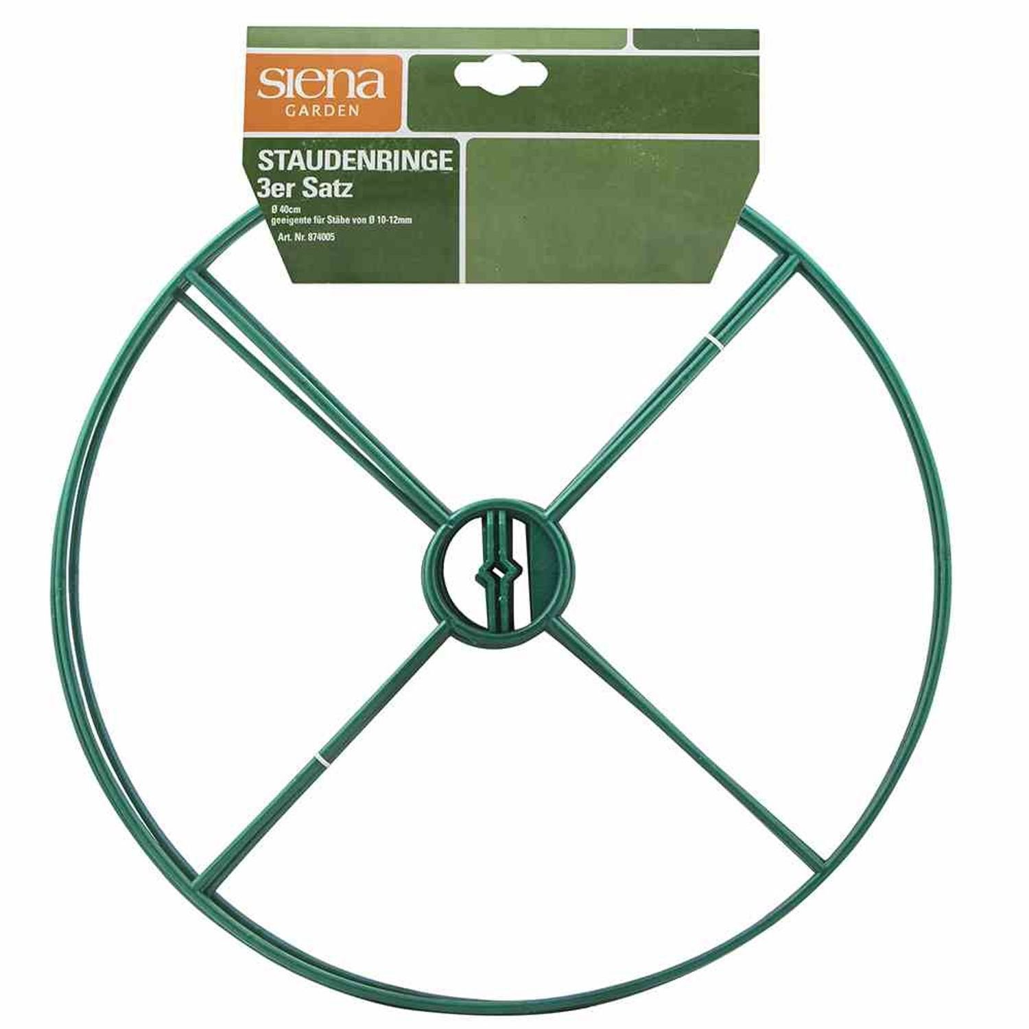 Siena Garden Rankhilfe Staudenhalter 3er Pack Ø 40 cm