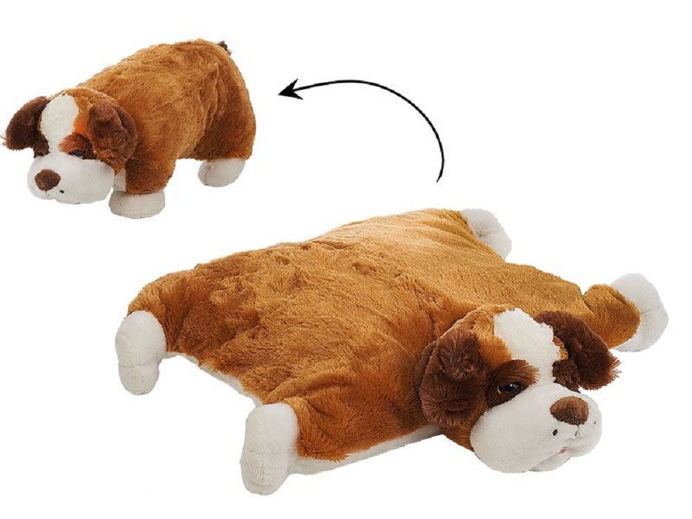 Euro Souvenirs Nackenkissen Hund Kuschelkissen Kissen aus Plüsch, Schmuseki günstig online kaufen