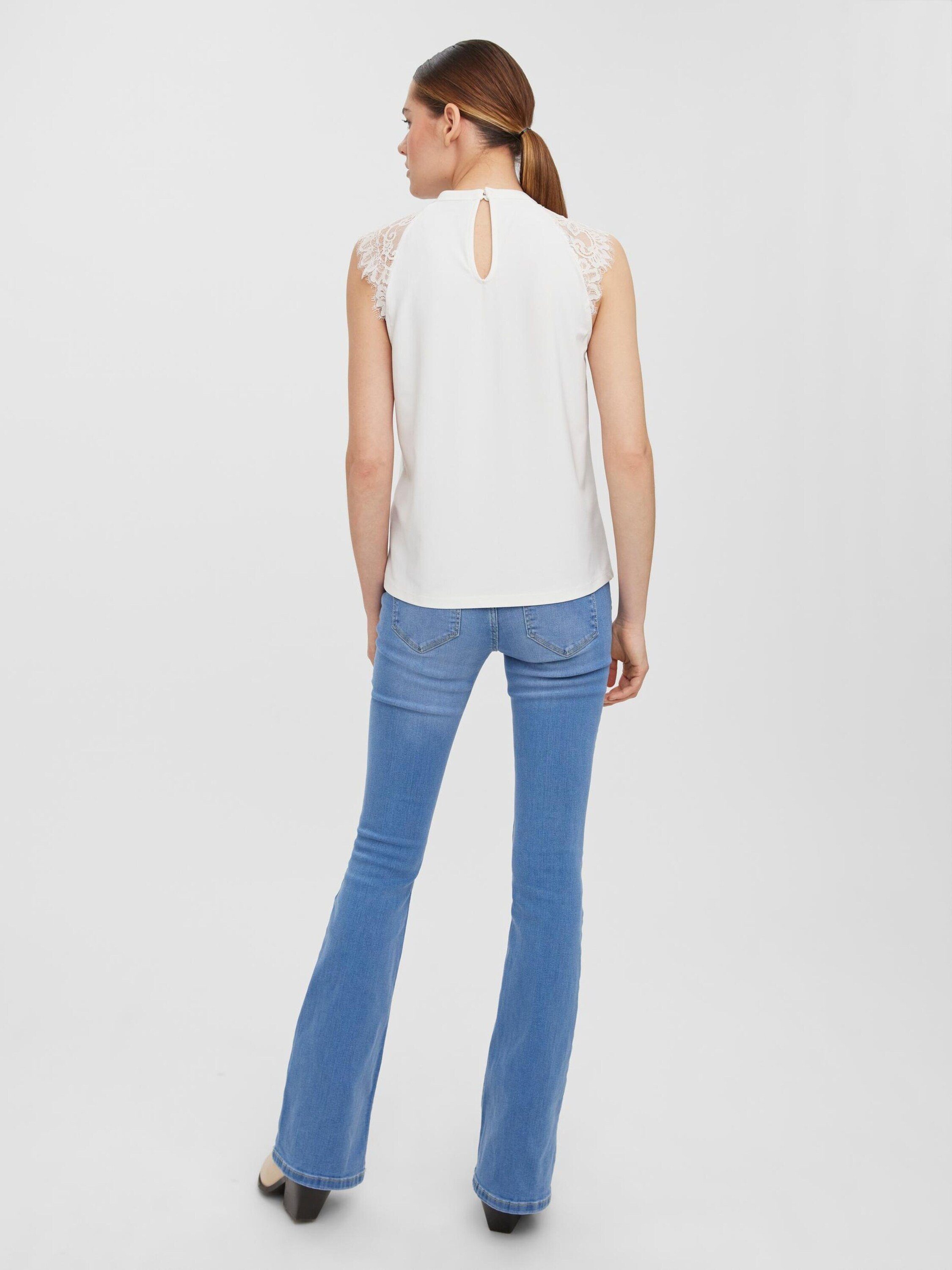 Vero Moda Blusentop Milla (1-tlg) Cut-Outs günstig online kaufen