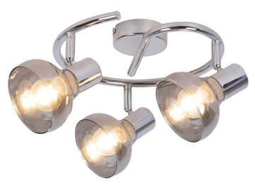 Rabalux LED Deckenspots "Holly" 3-flammig, Metall, silber, E14, B440mm