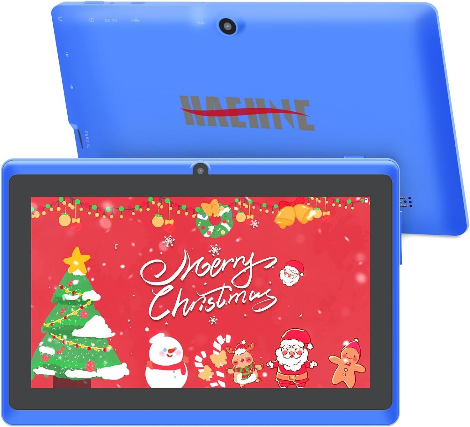 Haehne Q88 Tablet (7", 8 GB, Android 5, 2,4G, Tablet PC Quad Core A33,Dual Kameras, WiFi, Kapazitiven Touchscreen)