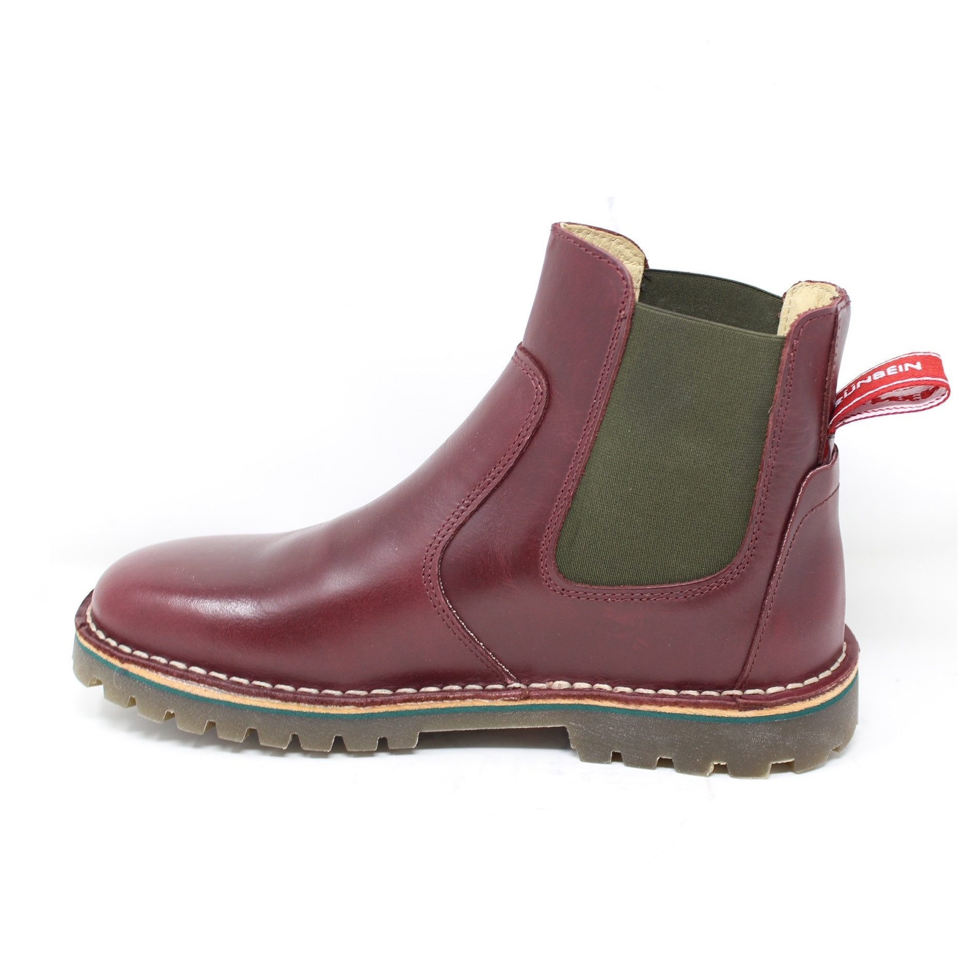 GRÜNBEIN Chelsea Boots Anke Naturform Chelseaboots