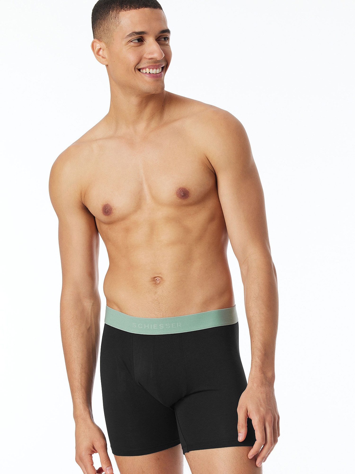 Schiesser Trunk 955 (2-St) Retro-Boxer retroshorts boxershorts