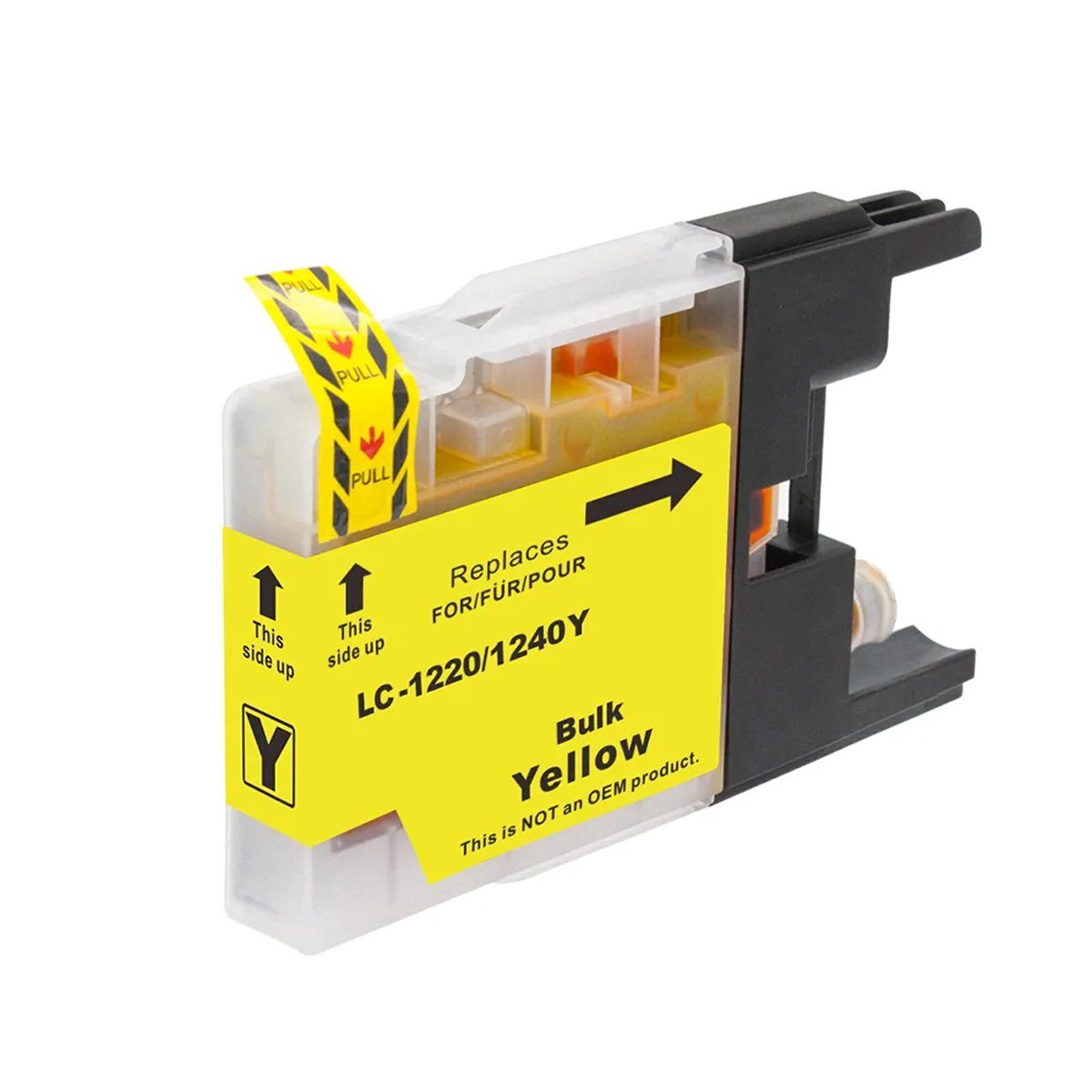 Kompatibel Brother LC-1240 XL Gelb Tintenpatrone (Einzelpatrone, DW)