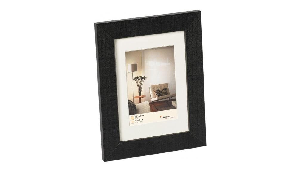 Walther Bilderrahmen Holzrahmen HO318B Home 13x18cm schwarz