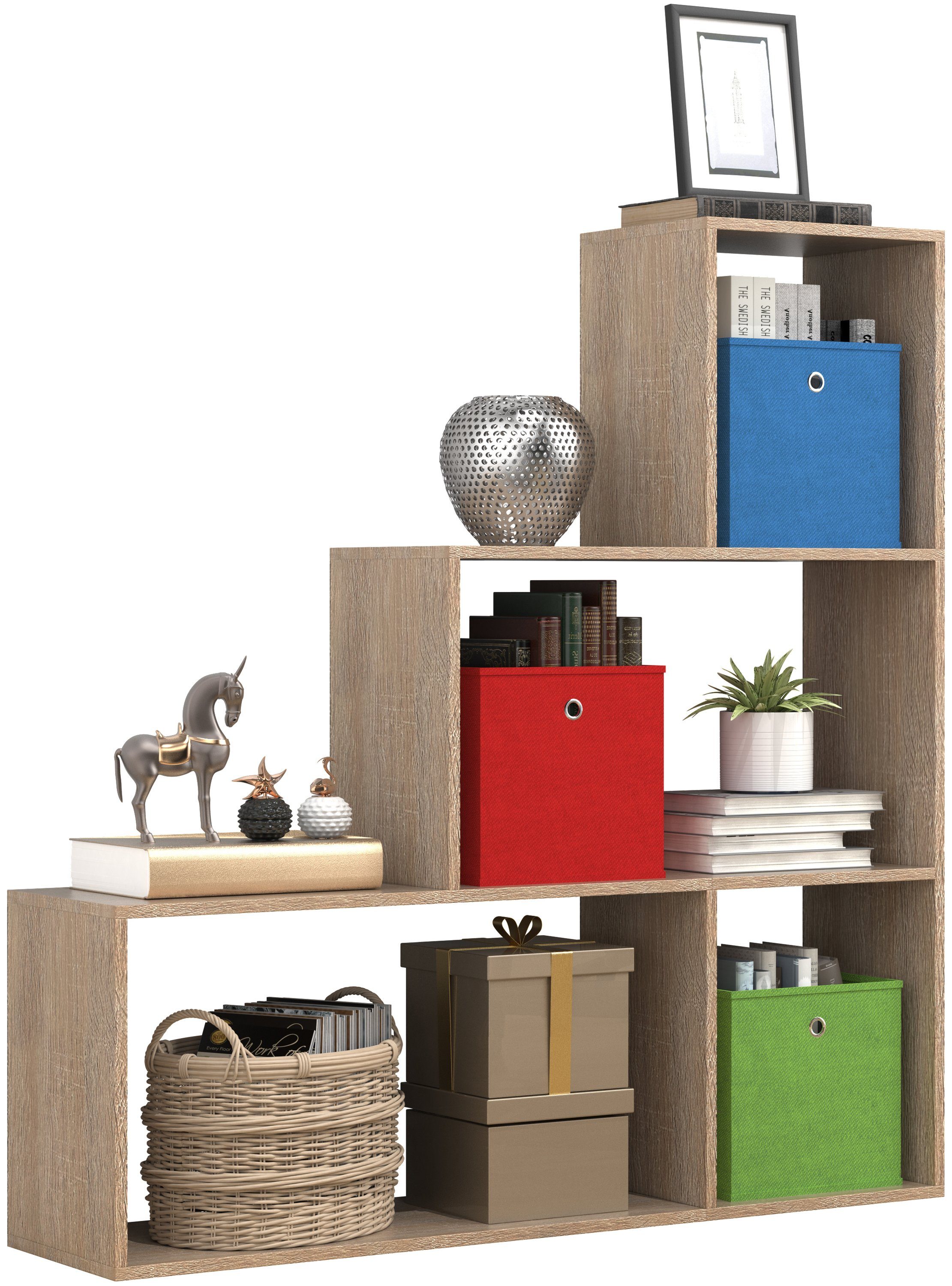 VCM Standregal Holz Regal Raumteiler Standregal günstig online kaufen