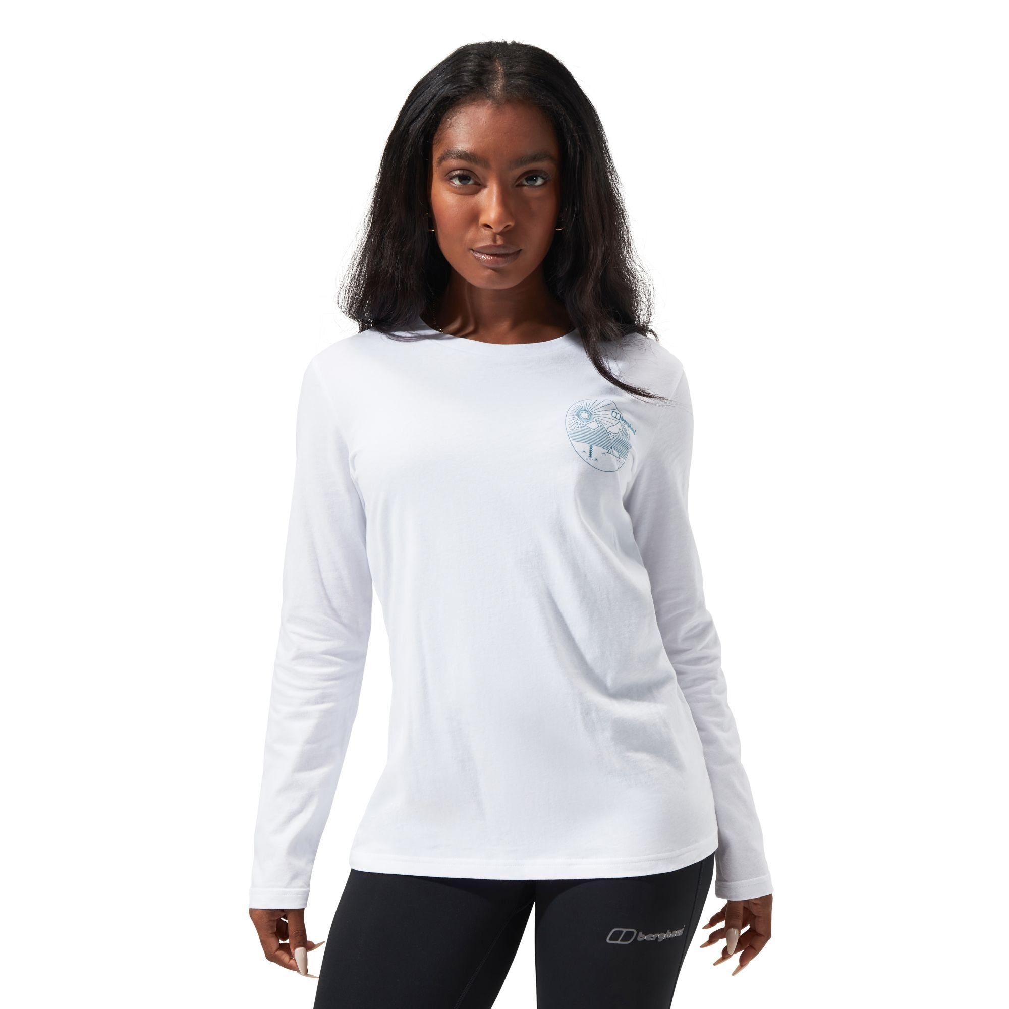 Berghaus Rundhalsshirt (1-tlg) mit entspannter Passform