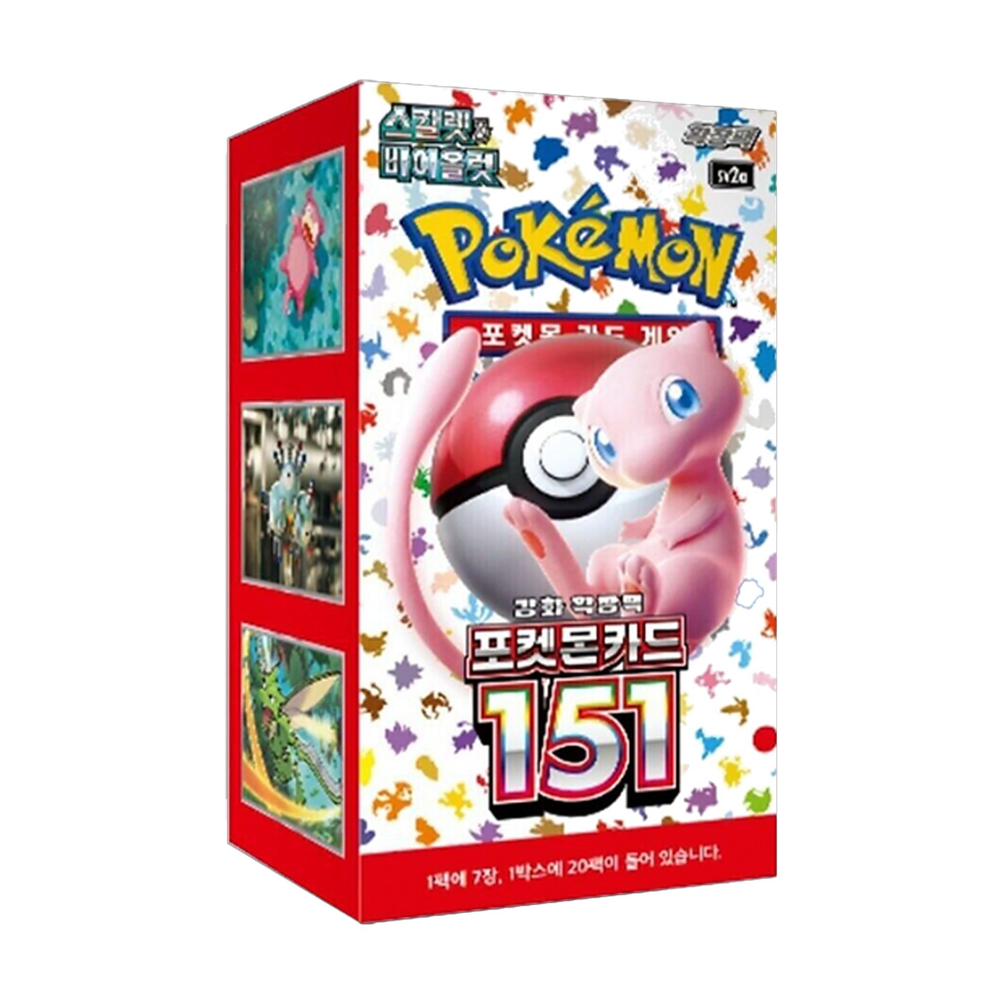 The Pokémon Company Sammelkarte Pokemon 151 Booster Display SV2A Koreanisch