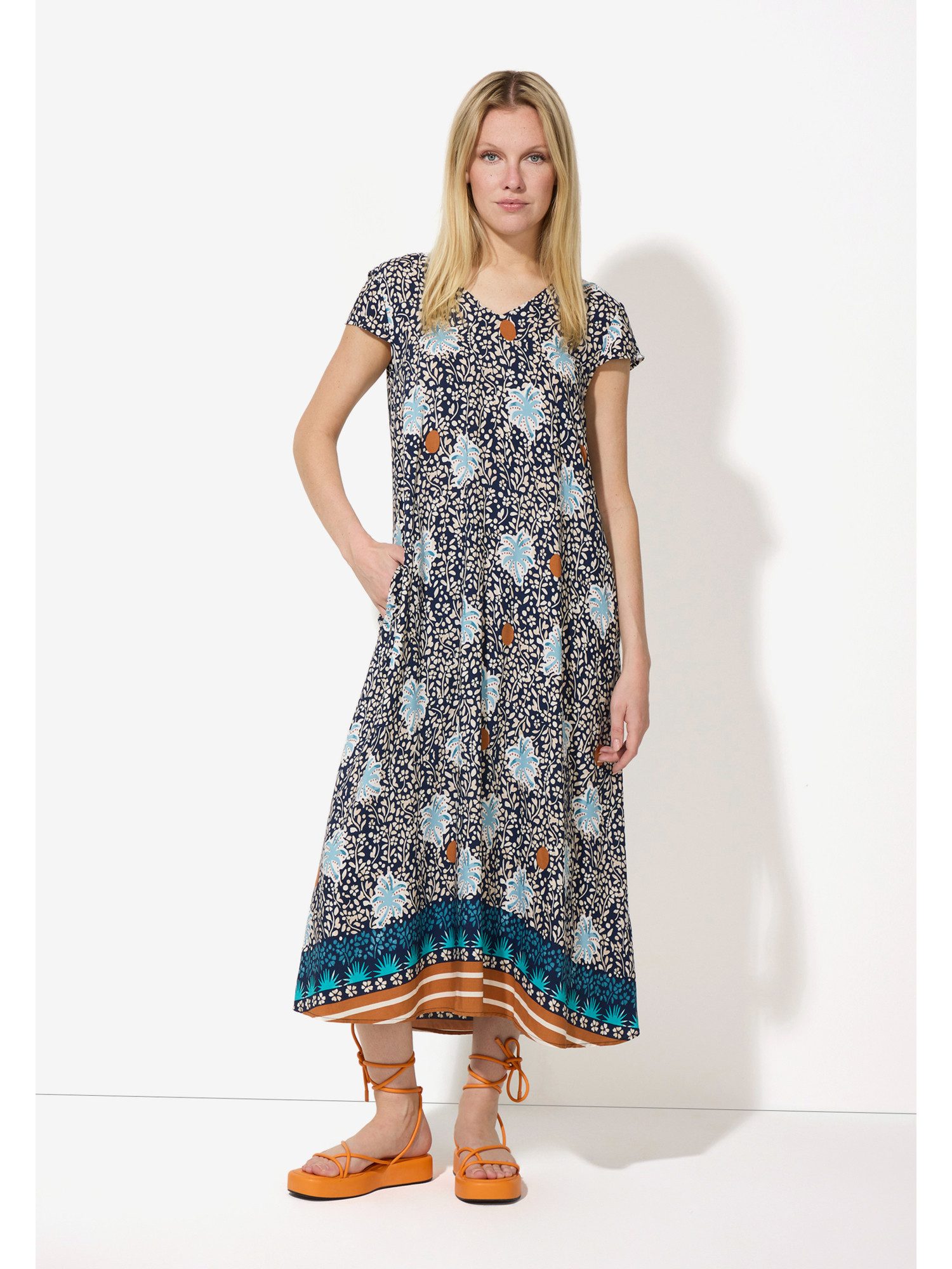 MORE&MORE A-Linien-Kleid Printkleid günstig online kaufen