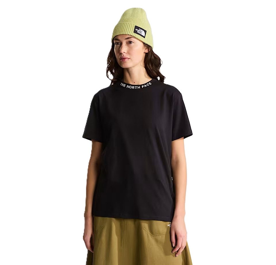 The North Face Kurzarmshirt ZUMU TEE - Damen T-Shirt Schwarz - Basic Shirt