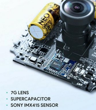 AUKEY KFZ-Dashcam: Full-HD-WiFi-Recorder, G-Sensor, 170°-Winkel, 4K-Qualität Dashcam (4K, siehe Bild, 4K-Aufnahme, 170°-Weitwinkel, Notfallaufzeichnung)