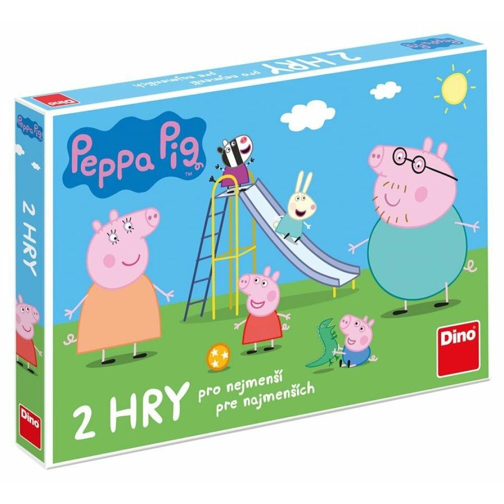 Dino Bikes Spiel DINO Kinderspiele Peppa Pig: Komm spielen und rutschen