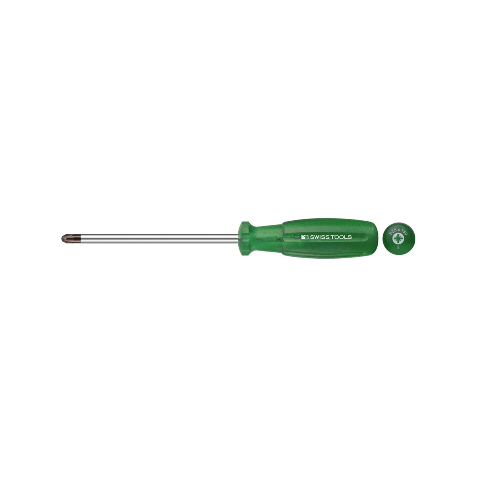 Schraubendreher PB Swiss Tools Pozidriv-Schraubendreher, mit "Multicraft"-Kraftheft