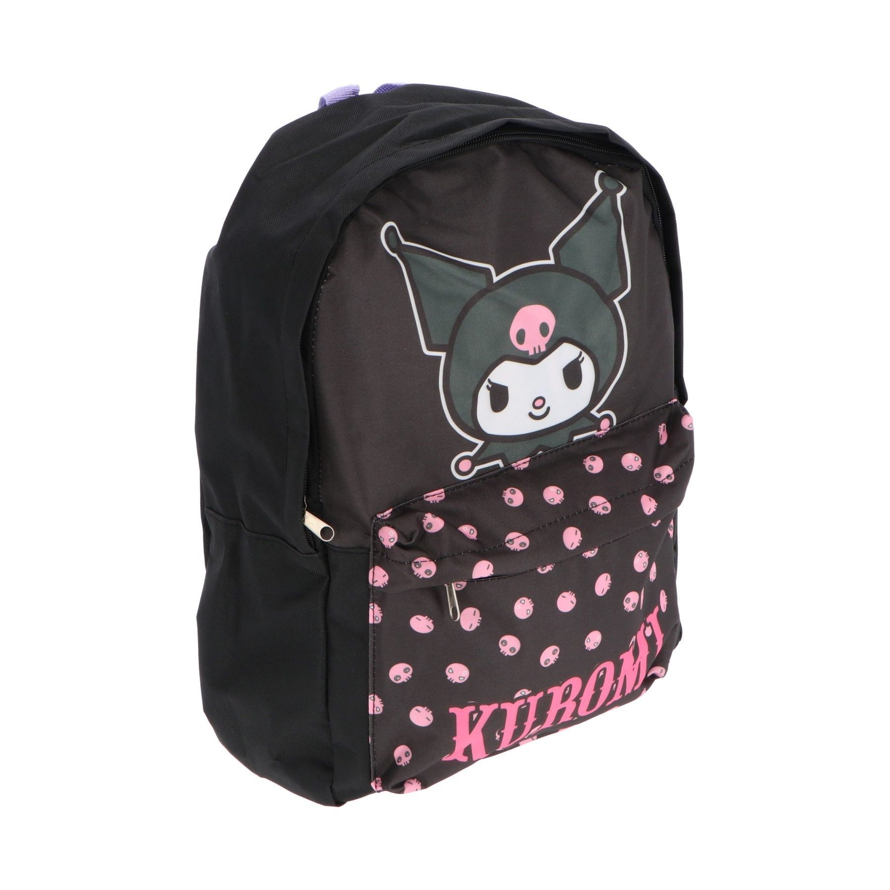 Textiel Trade B.V. Kinderrucksack Kuromi mit Fächern Praktische Tasche für Schule und Freizeit