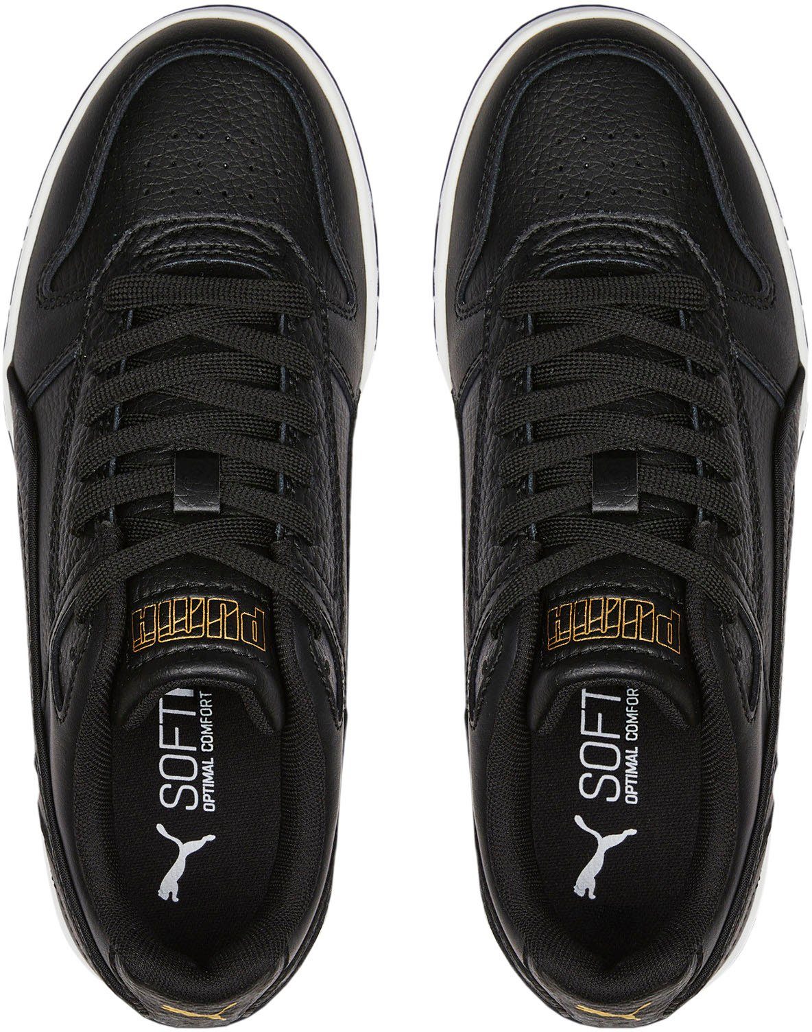 PUMA Rebound Game Low Sneaker Jr schwarz