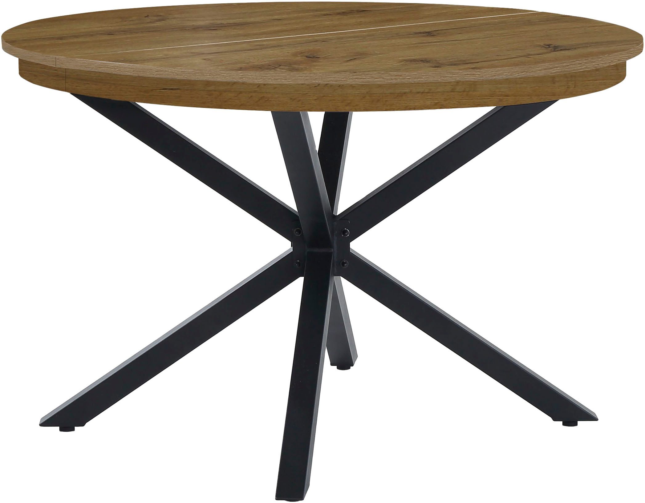 Jockenhöfer Gruppe Esstisch Olbia, rund, ausziehbar (120-160cm), platzspare günstig online kaufen