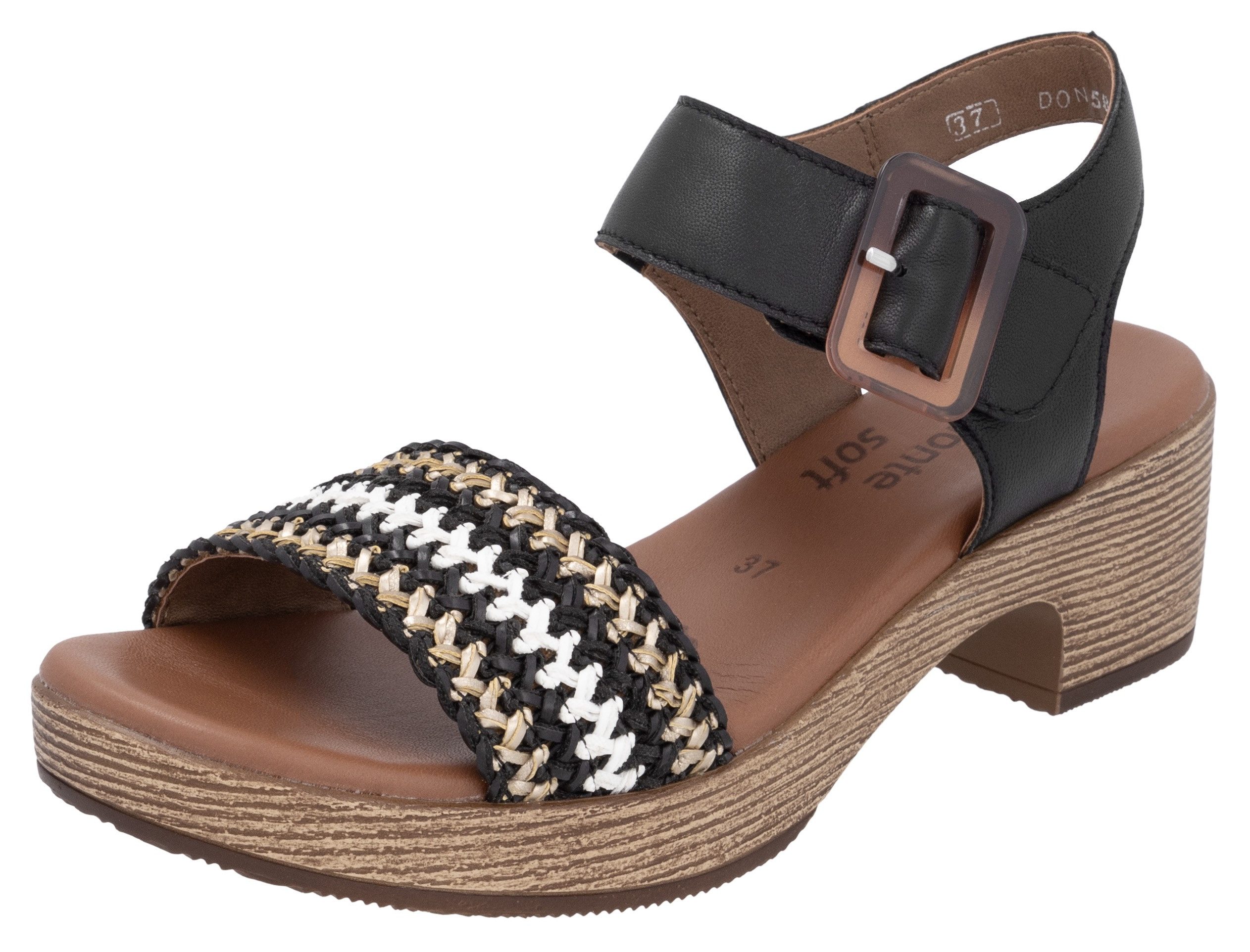 Remonte Sandalette, Blockabsatz, Plateau, Sandale, Sommerschuh günstig online kaufen