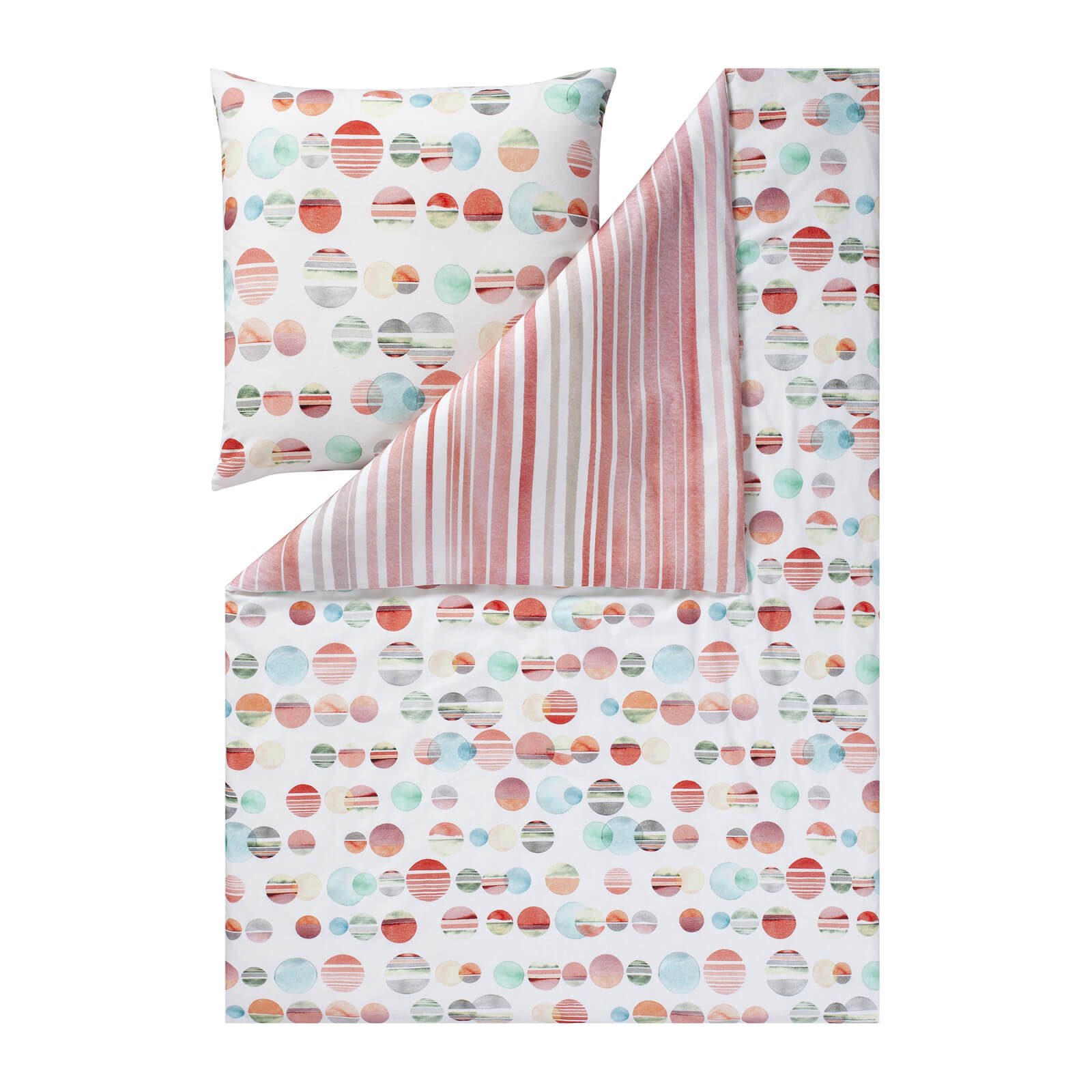 Estella Bettwäsche Dotty 4451 490 Rost, günstig online kaufen