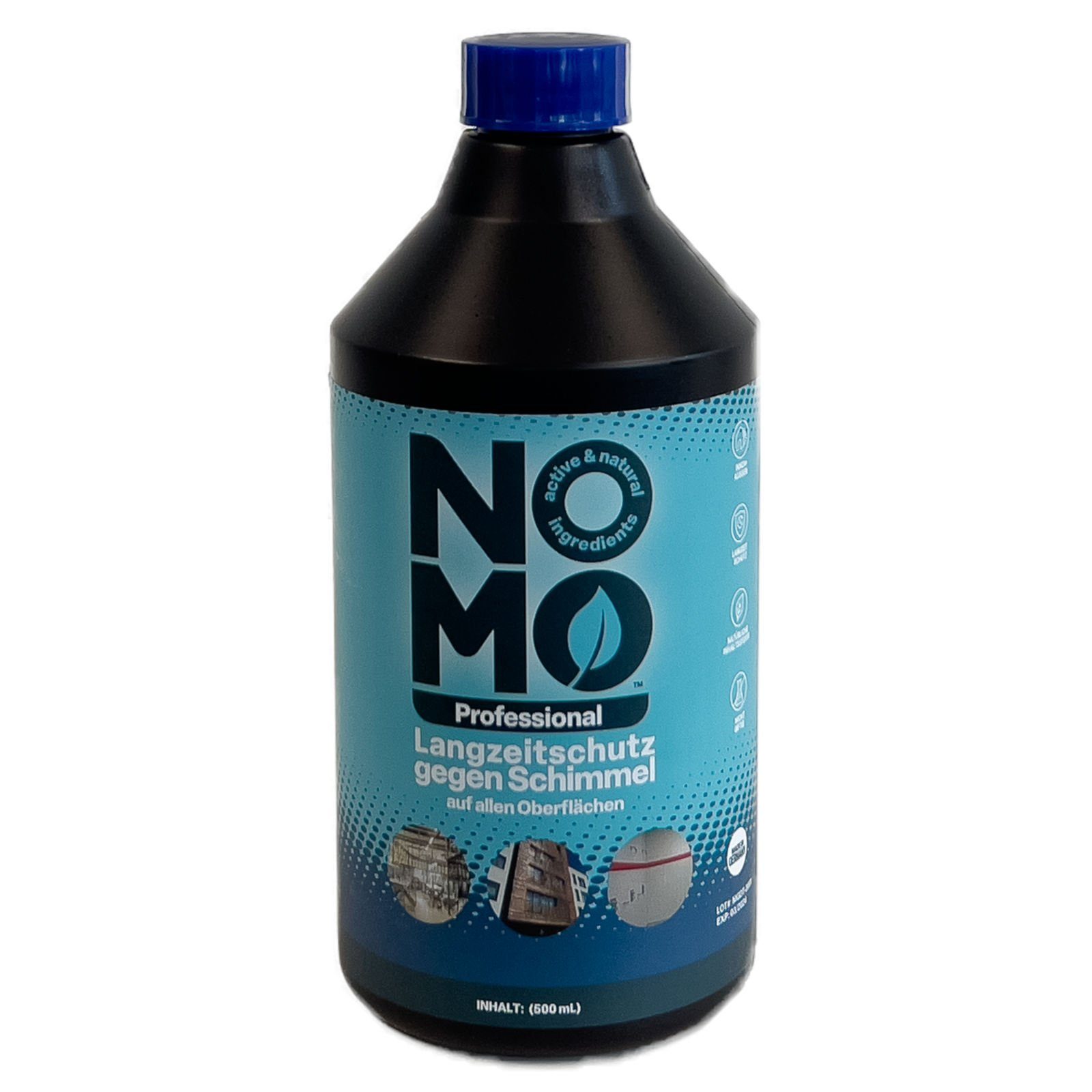 NOMO Professional Langzeitschutz gegen Schimmel - 500 ml Schimmelentferner | Schimmelentferner