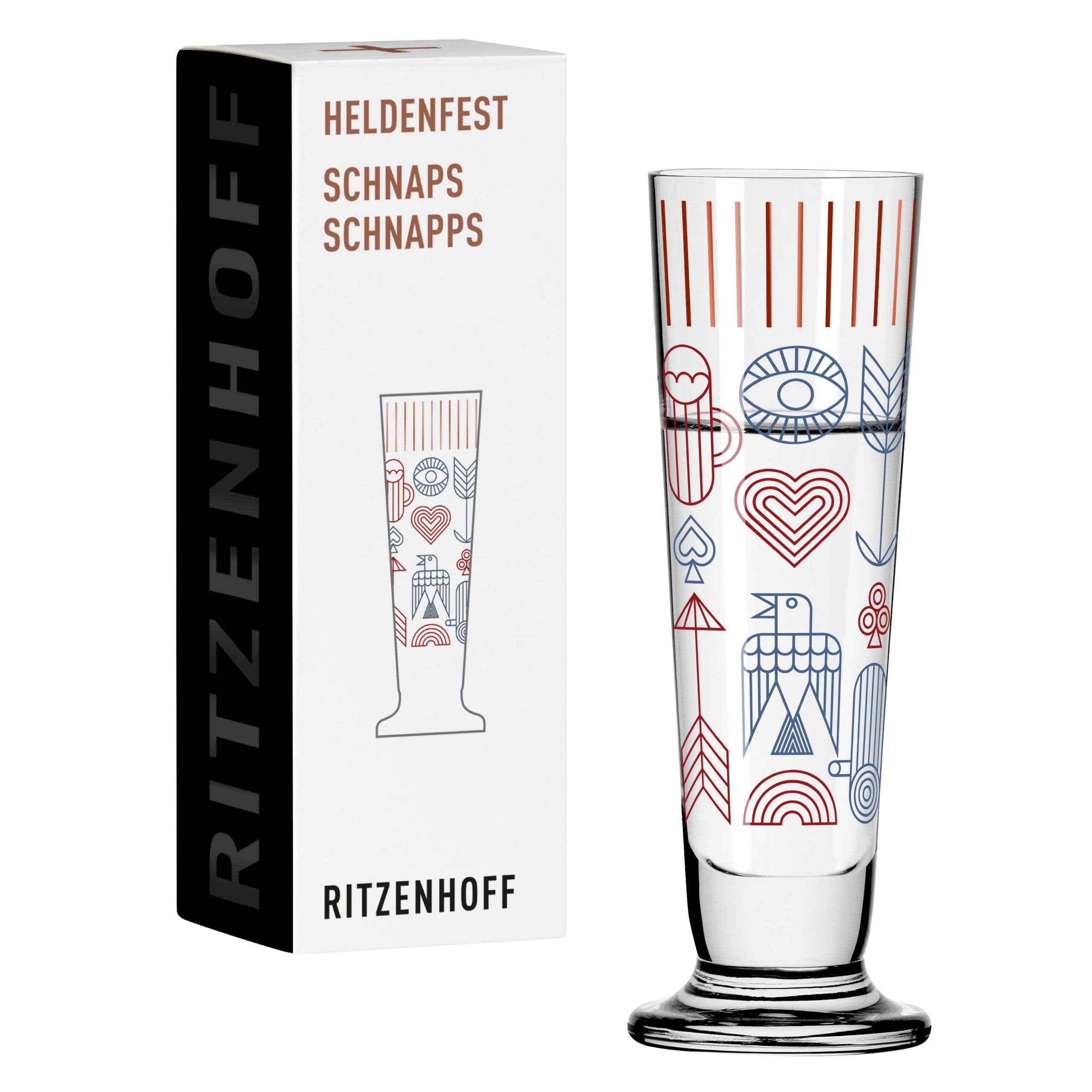 Ritzenhoff Schnapsglas Heldenfest
